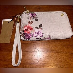 Brand New Floral Steve Madden Wristlet